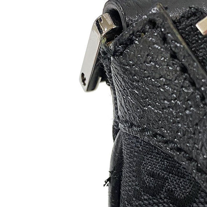 Gucci Shoulder Bag 114272 GG Canvas Black Crossbody