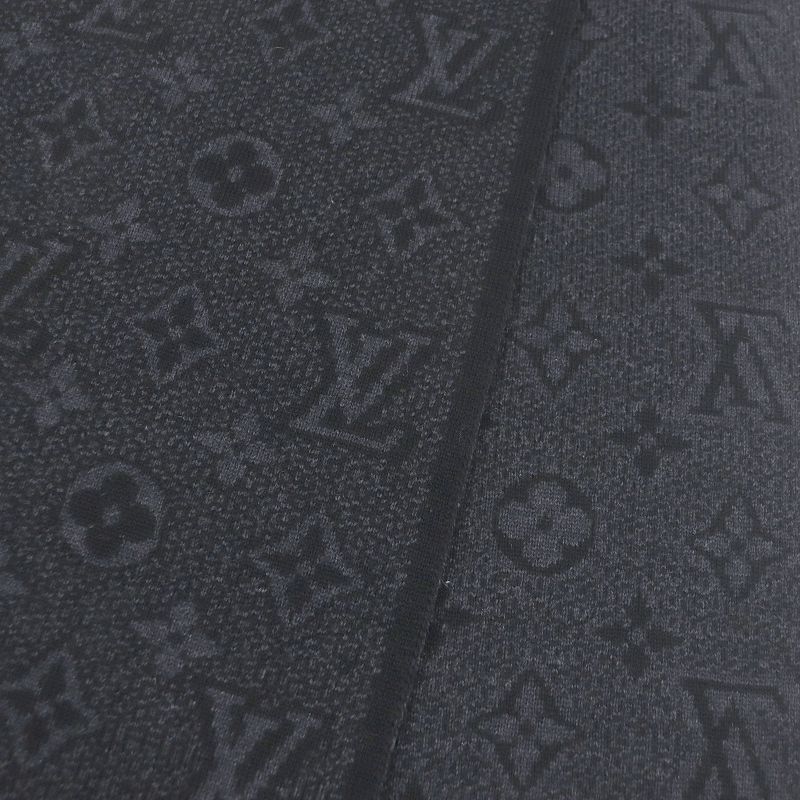 Louis Vuitton 2022 M73468 Echarpe - My Monogram - Eclipse 100% Wool Scarf Gris