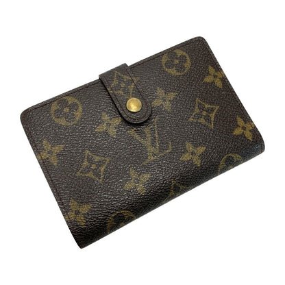 Louis Vuitton Monogram Portomone Viet Viennois M61663 Clasp Bifold Wallet