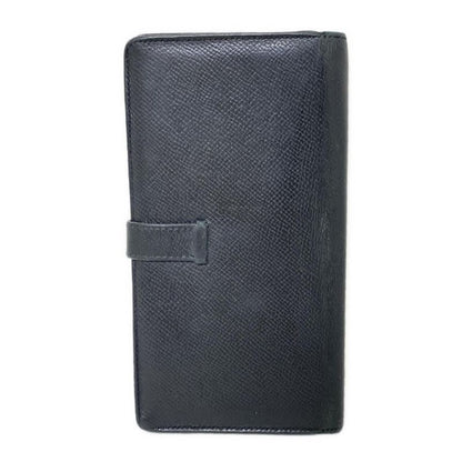 Hermes Long Wallet Bearn Souffle Black New Shape Hardware