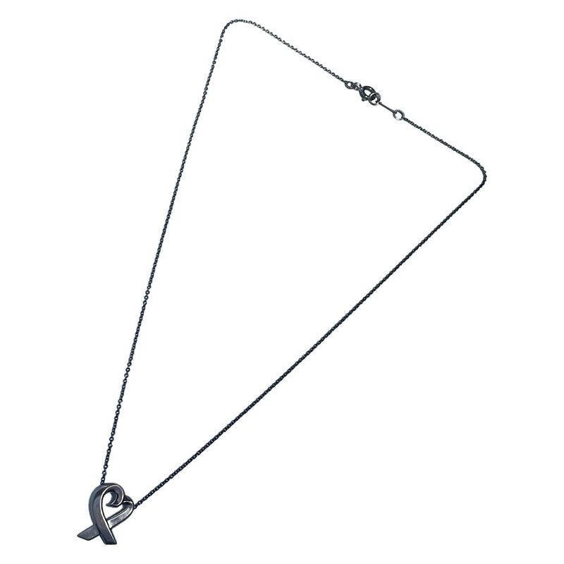 Tiffany & Co Necklace In Silver With A Loving Heart