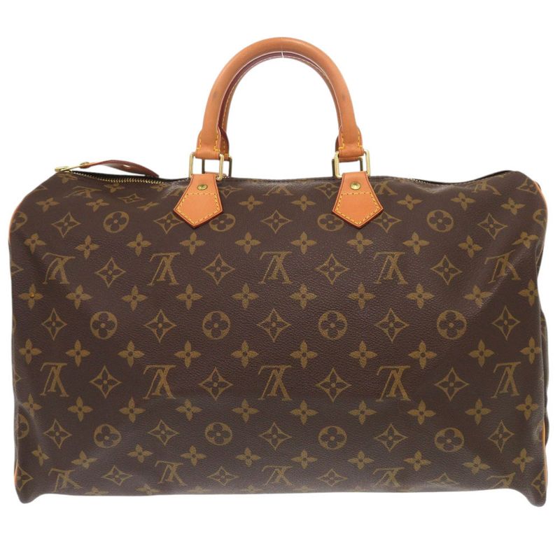 Louis Vuitton Speedy 40 Monogram M41522 Brown Handbag LV 0011 Louis Vuitton