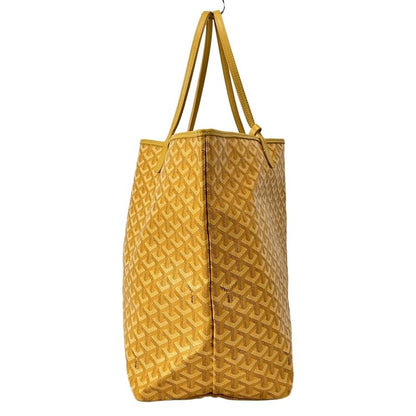 Goyard Saint Louis GM Yellow Leather Tote Bag