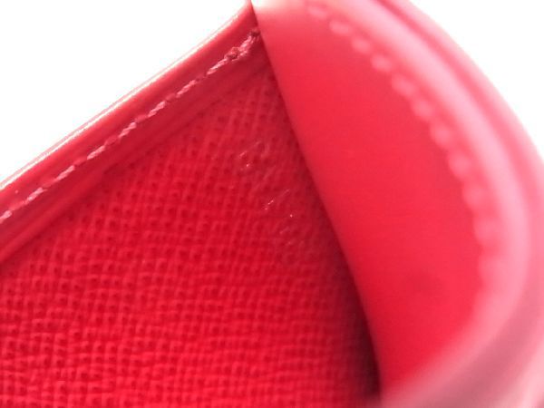 Pattern Louis Vuitton M80109 Epi Porte Cult Surple Card Case Pass Case Pink