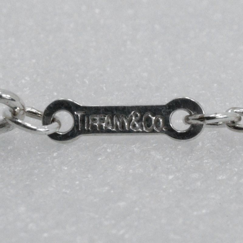 Tiffany & Co Open Heart Elsa Peretti 925 Silver Ladies 9.9g Necklace