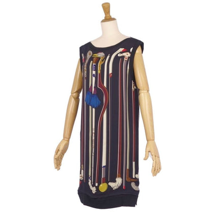 Hermes Runway Wear Dress Sleeveless Knit