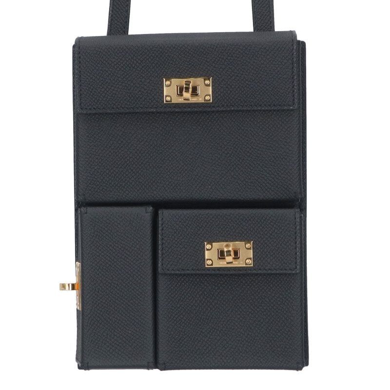 Hermes Kelly Multi Pocket Togo K Engraved Ghardware Epson Shoulder Bag Men's