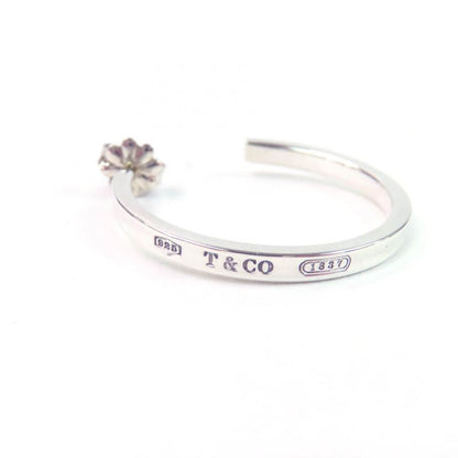 Tiffany & Co 1837 Narrow Hoop Earrings Wide Accessory Sv925 Silver