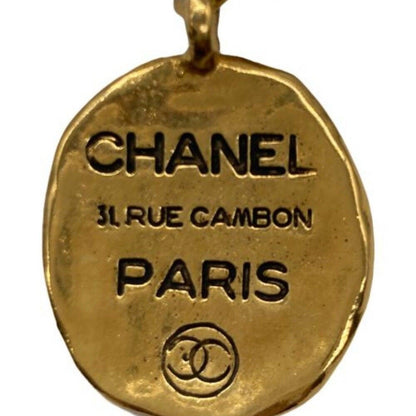 Chanel 31 RUE CAMBON CC Logo 24K Vintage Bracelet Chain Clasp Gold - The Reluxe