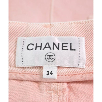 CHANEL CC Light Pink Shorts Ribbon Bow 34 - The Reluxe