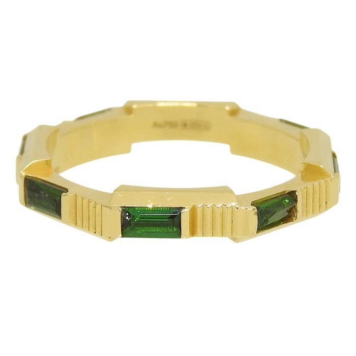 Gucci Link To Love Tourmaline Ring 18K Yellow Gold 750 Yellow Gold Tourmaline