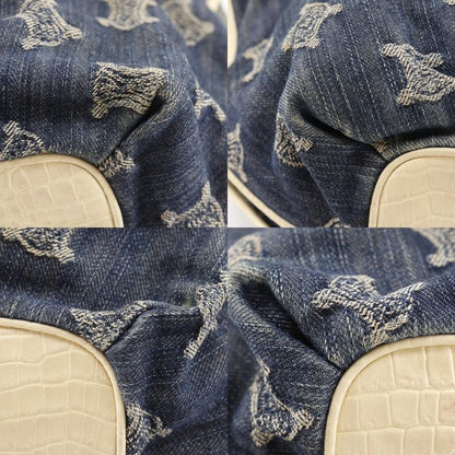 Celine Bittersweet Paris Macadam Denim Blue Women's Tote Bag