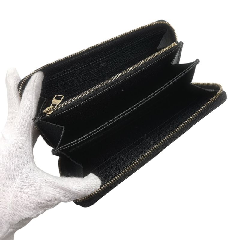 1937 Louis Vuitton Zippy Wallet Monogram-empreinte Zippy Wallet Marine Rouge