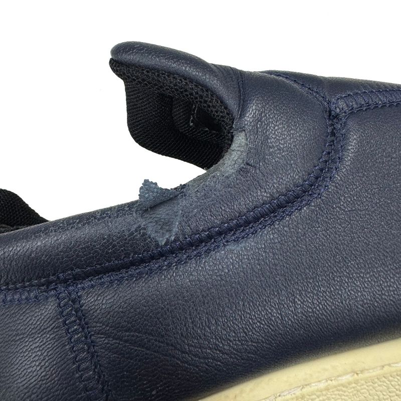 Celine by Phoebe Philo Pull on Slip-on Sneakers Navy 35