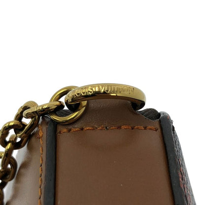 Louis Vuitton M63886 Micro Boîte Chapeau Leather Coin Case Pouch - Brown - Women