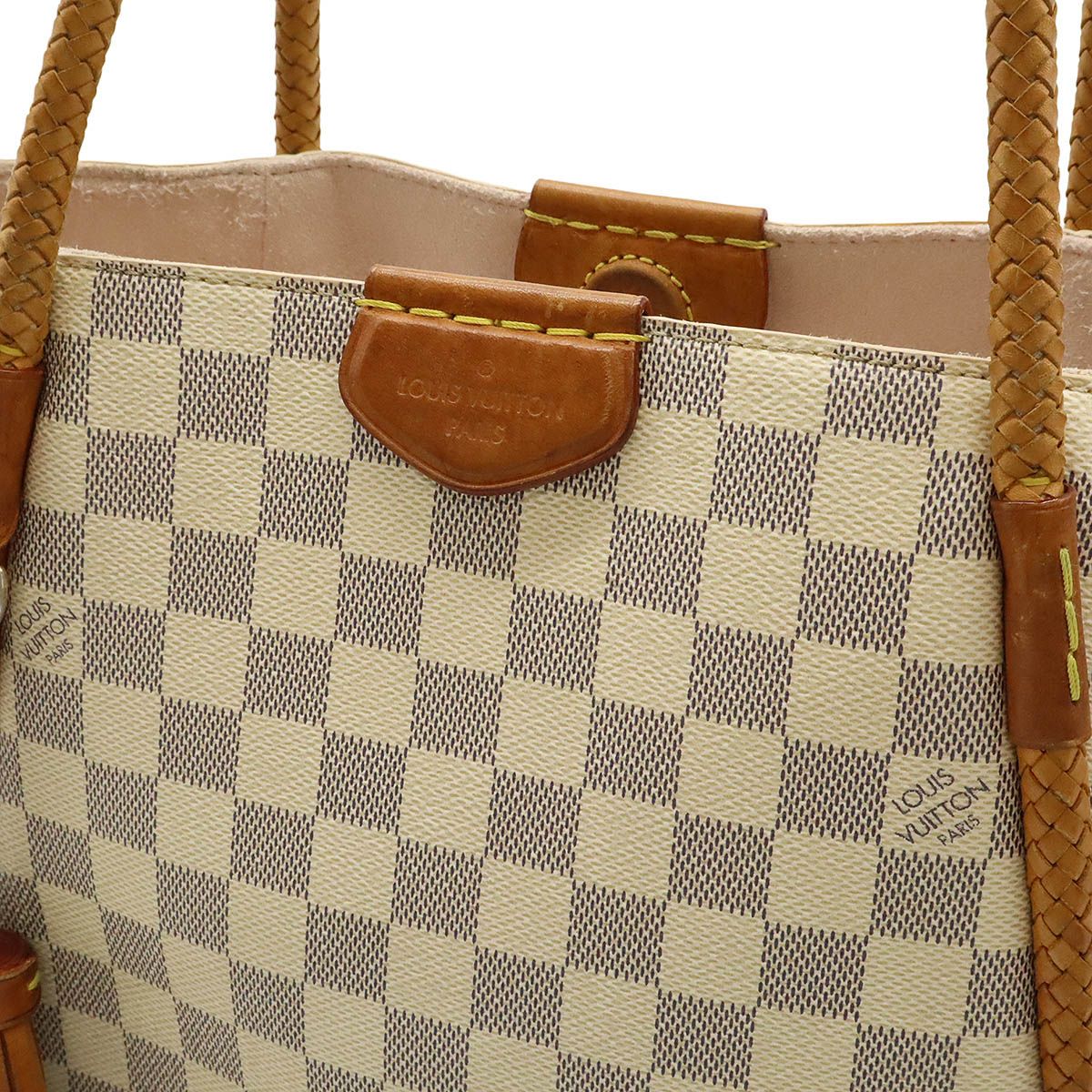 Louis Vuitton Damier Azure Propriano Tote Bag Shoulder Bag Semi Shoulder Fringe