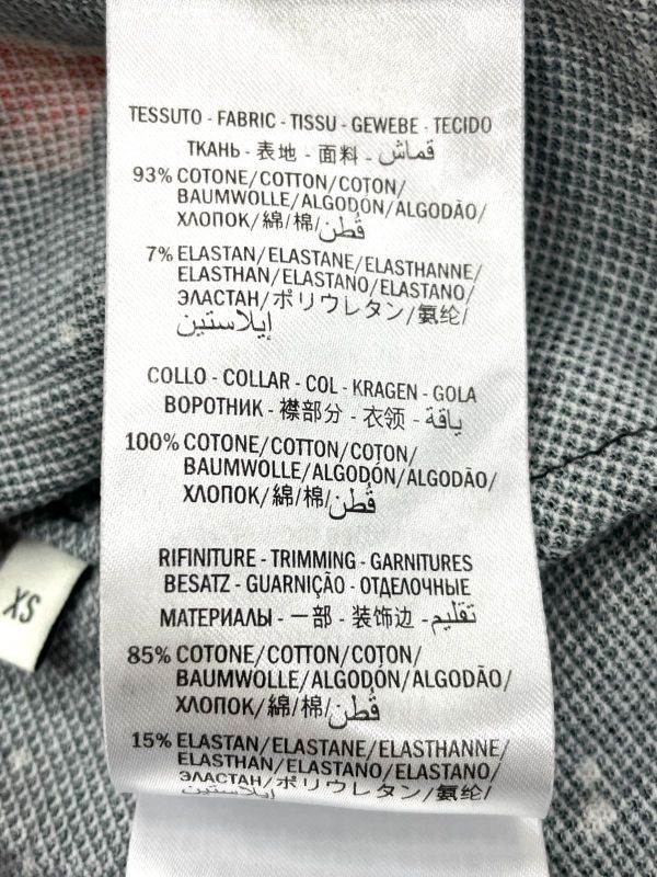 Gucci Space Animals Polo Shirt Men's XS Size 474642 Space Snake Dark Navy Made