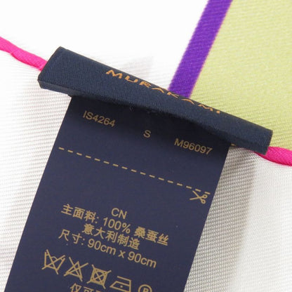Louis Vuitton LV X TM Carré 90 Super Flat Silk Multicolor Scarf M96097 Silk
