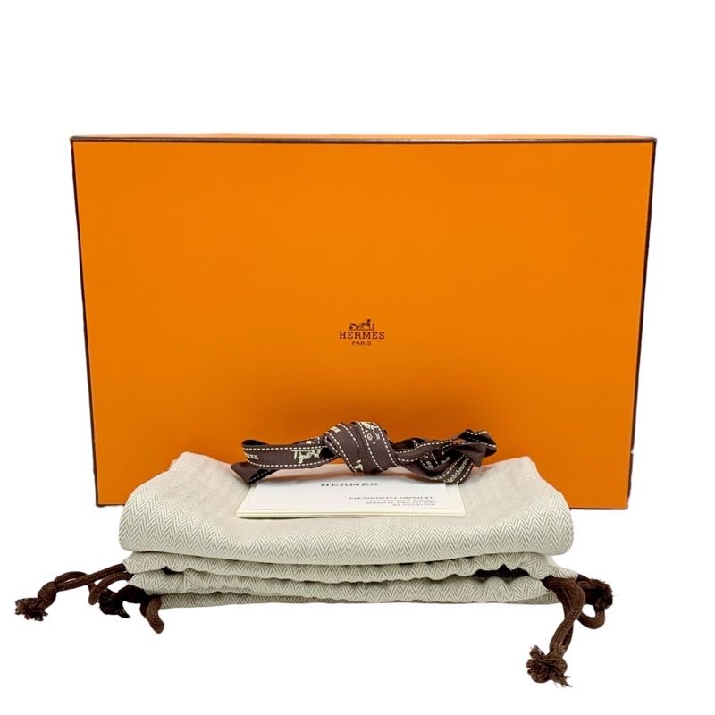 Unused Hermes Royale Loafers Leather Shoes Moccasins Flat Shoes Hhardware