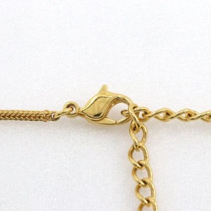 [dior] Christian Dior DC Gold Plated And Rhinestone Ladies 7.8g Necklace