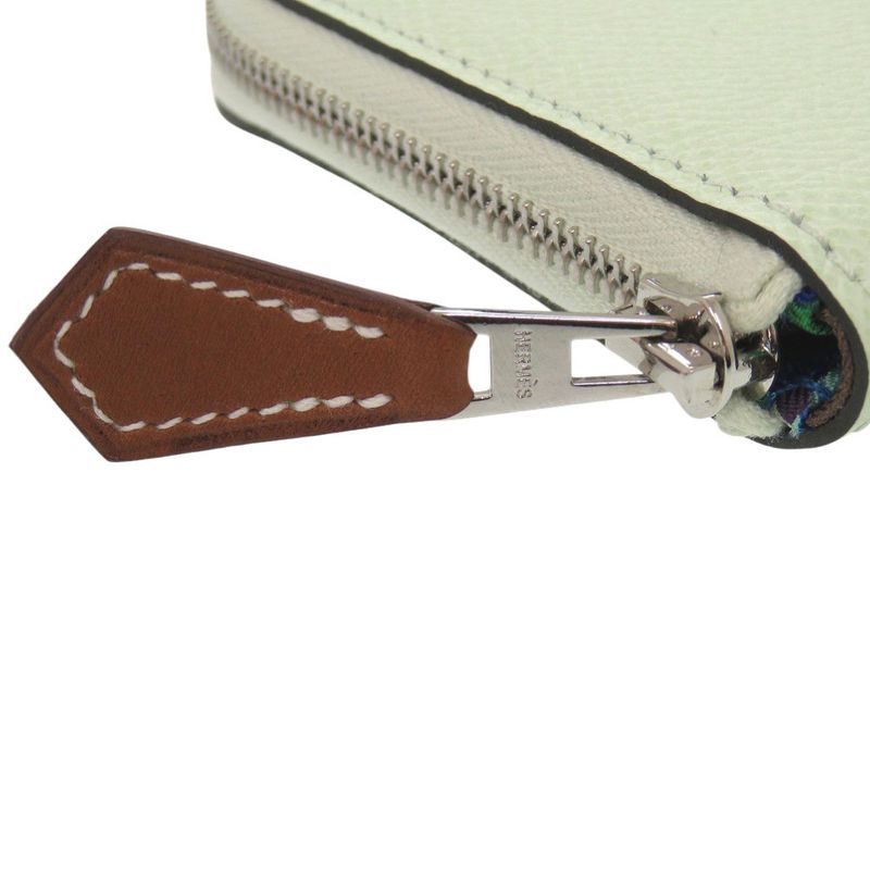 Hermes Azap Silk Quin Compact Mini Vaux Epson Verre Fizz Stamped W (2024) Coin