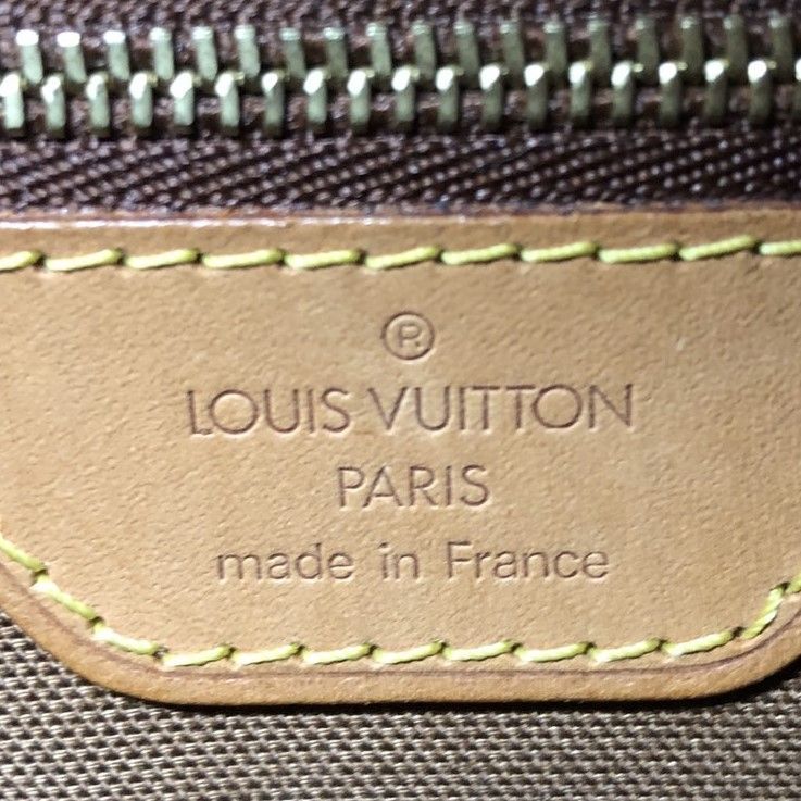 Louis Vuitton Monogram Vavin PM M51172 Handbag Leather Brown Ladies Used 006356