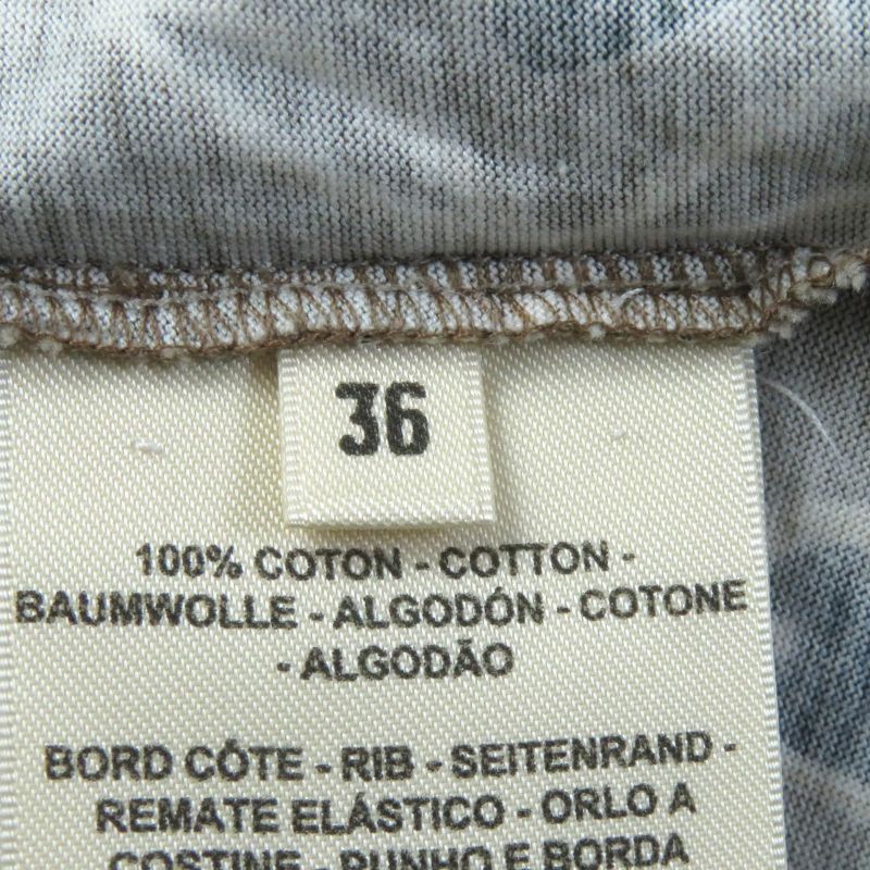 Hermes 22SS 2h4618db Morning Stroll Promenade Du Matin 100% Cotton Crew Neck