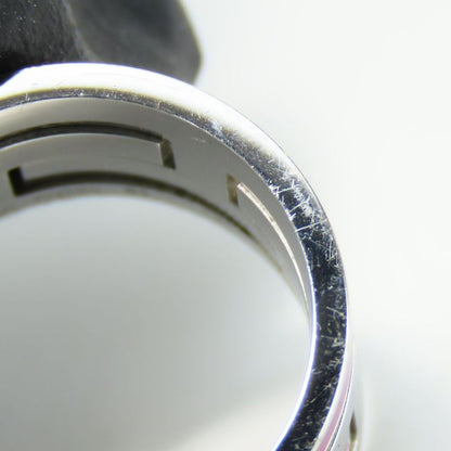 Hermes RING - RING MOVE ASH 51 Silver 925 Approx 7.2g Silver Pink Accessory