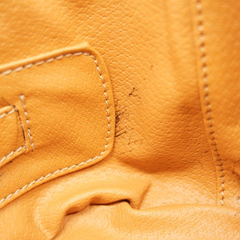 Celine Vanity Bag Macadam PVC Brown Gold Hardware Women