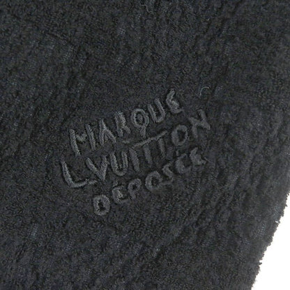 Louis Vuitton 24AW 1afrbr Damier French Terry Cotton Shorts Black 5L Made In