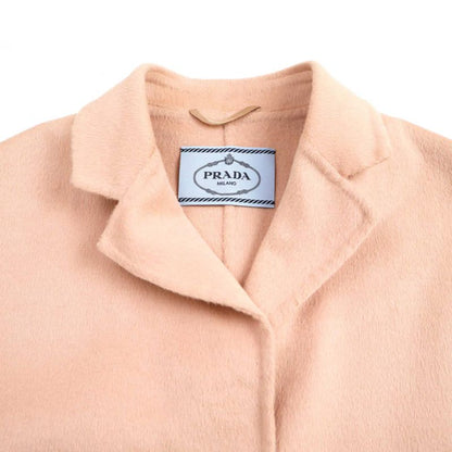 Prada 21ss Wool Coat P692nl Pink 36