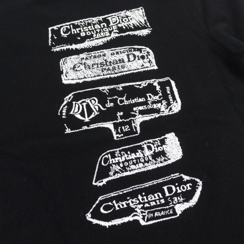 DIOR Homme 25SS 513m663a2007 100% Wool Archives Labels Embroidered Logo