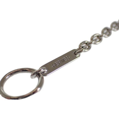 [SA Rank] Hermes Carrousel Necklace H077325 Metal Buffalo Horn Black Blue