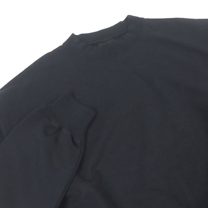 Balenciaga 22AW 697869 Back Logo Embroidery Oversized Sweatshirt Black XXS