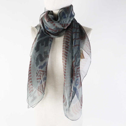 Hermes Carre 140 Kelly EN Perles Kelly EN Perles Lou Silk GRIS Etain Bordeaux