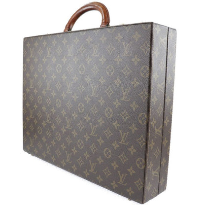 Louis Vuitton Crusher Attaché Case M53124 Monogram Canvas Brown Co0920 Unisex