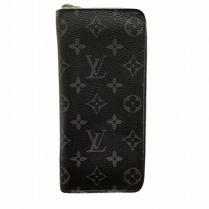 Louis Vuitton Monogram Eclipse Zippy Wallet Vertical M62295 Long Wallet For Men