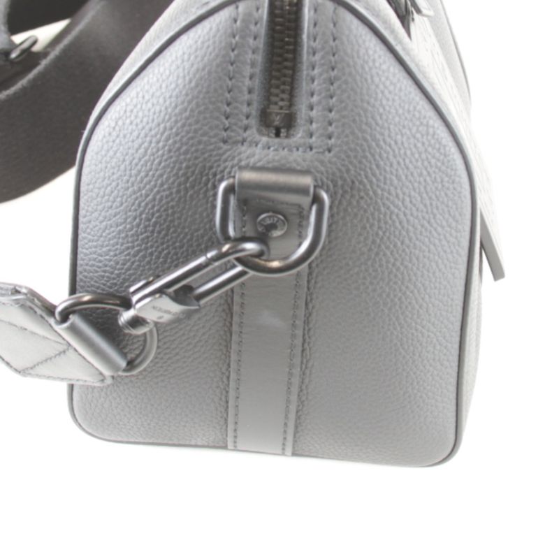 Louis Vuitton Aerogram City Keepall M59255 Shoulder Bag Leather Black