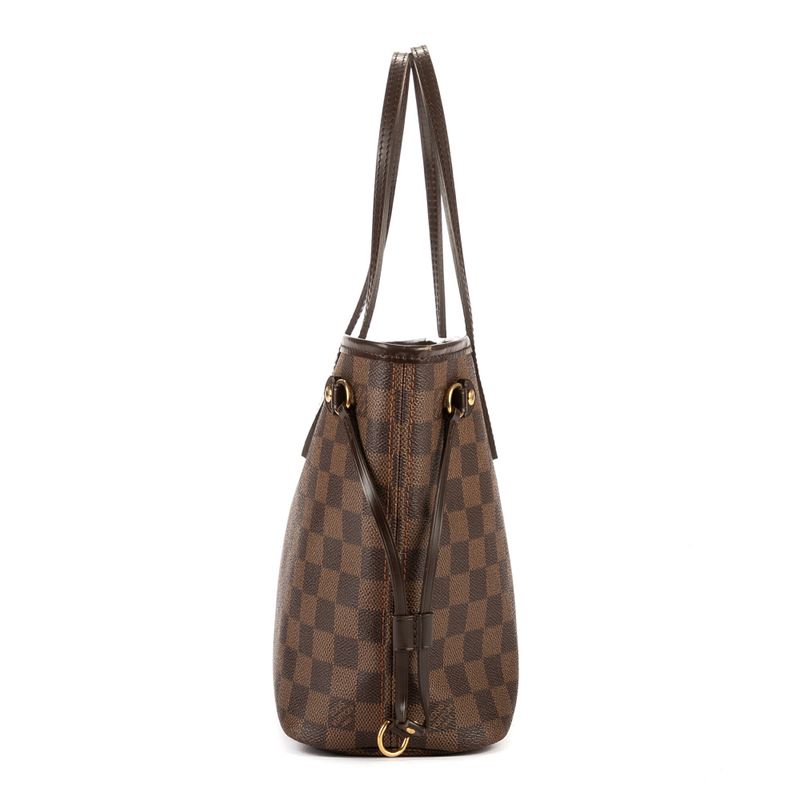 Louis Vuitton Neverfull Dark Brown Damier Ebène A