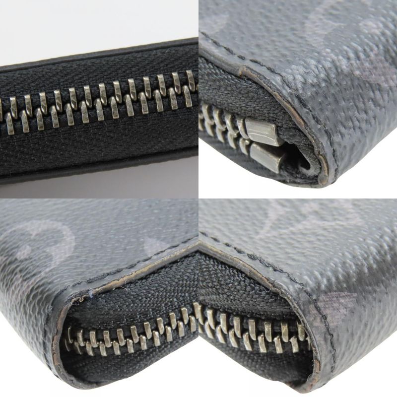 Louis Vuitton Long Wallet Zippy Wallet Vertical M62295 Monogram Eclipse Black