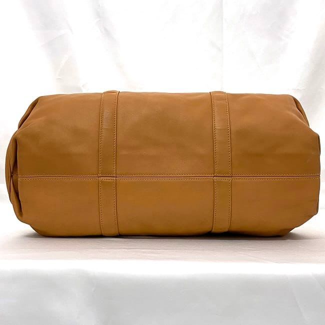 Gucci 2-Way Boston Bag Camel Brown