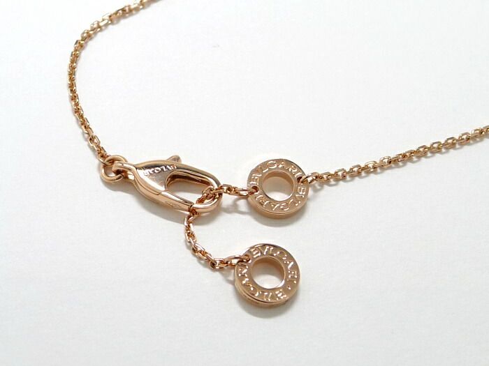 Bvlgari DIVA Dream Necklace 750pg 18K Pink Gold Pink Gold Diamond Carnelian