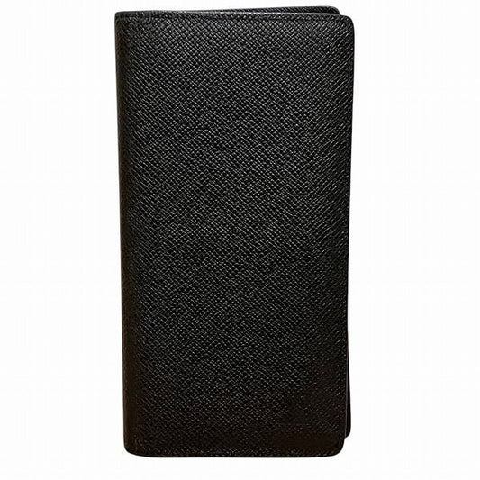 Louis Vuitton Taiga Portefeuille Brazza M30501 Long Wallet Two Folds Unisex