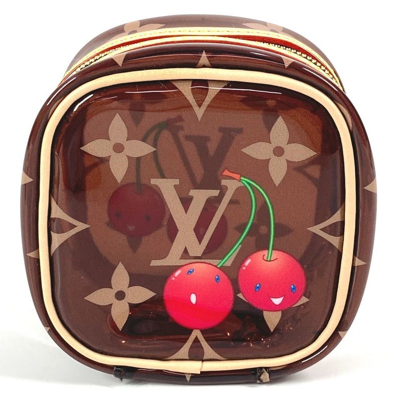 Louis Vuitton Pouch LV X TM Porte Monet Cube M14943 PVC Brown