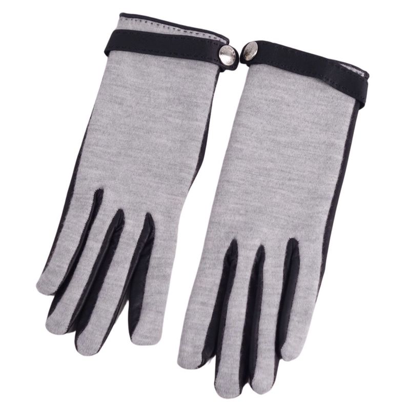 Hermes Gloves Lamb Leather Cashmere Made In France
