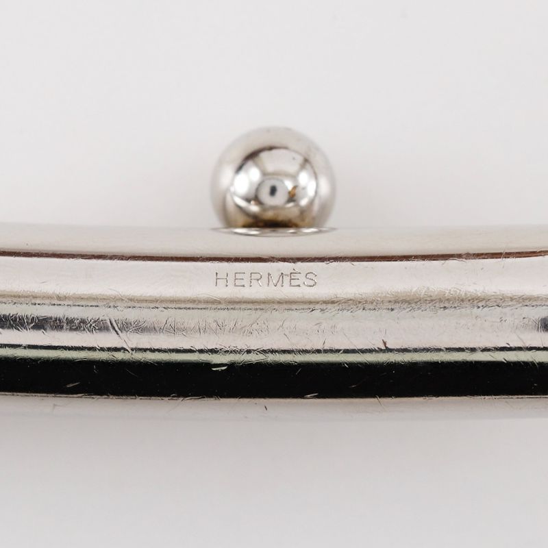 Hermes Double-wound Leather And Metal Brown Ladies Belt