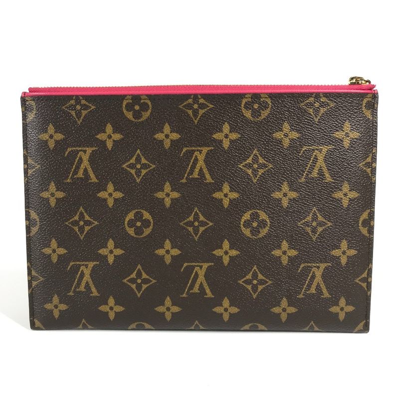 Louis Vuitton Pochette And Pallas M60677 Monogram Canvas Rose Pink