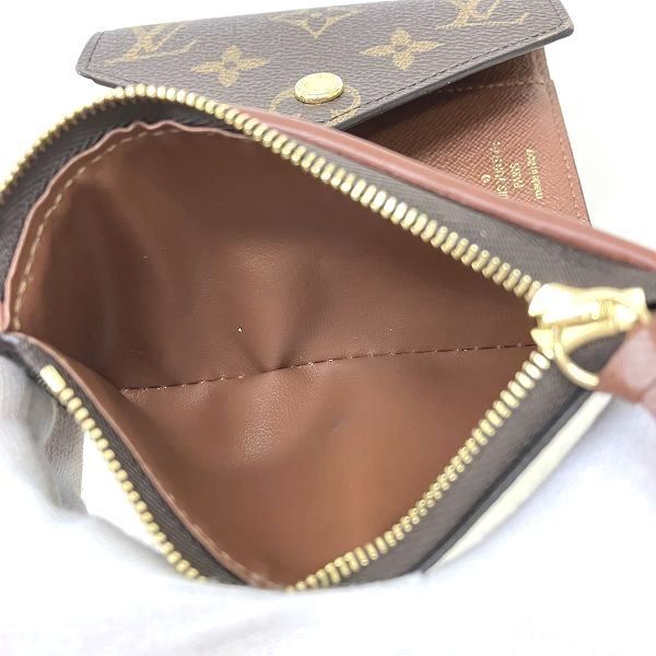 Louis Vuitton Monogram Portefeuille-victorine M62472 Tri-fold Wallet For Women