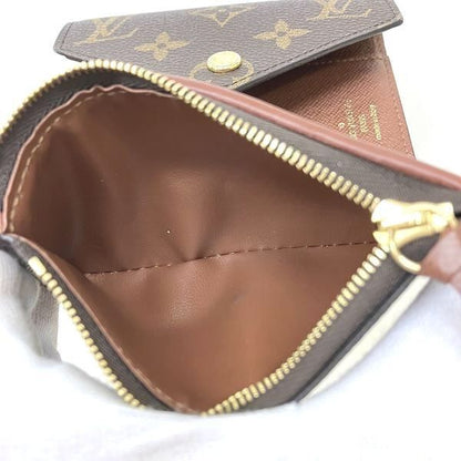 Louis Vuitton Monogram Portefeuille-victorine M62472 Tri-fold Wallet For Women