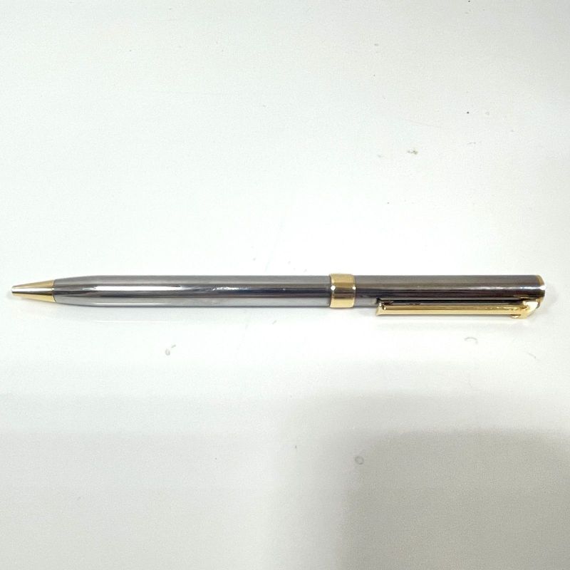 Tiffany & Co T-Clip Ballpoint Pen Blue Ink Storage with Bag and Box Writing